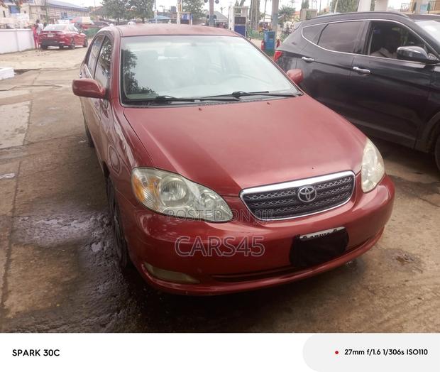Toyota Corolla 2007 Red