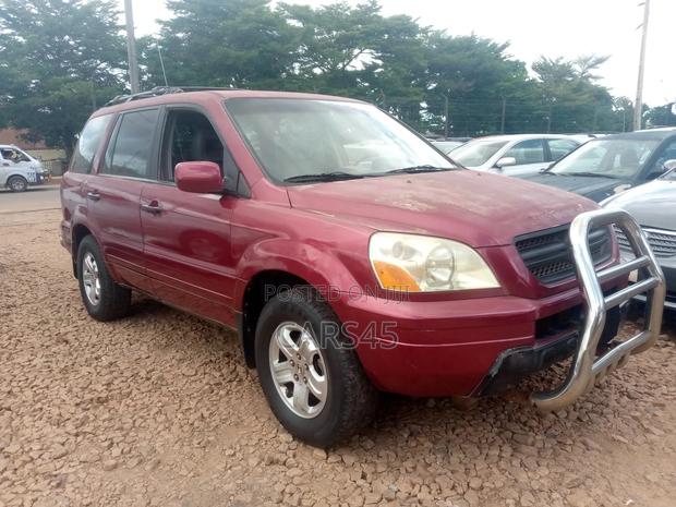 Honda Pilot 2003 Red
