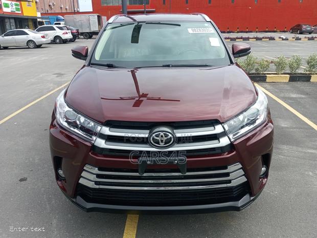 Toyota Highlander 2015 Burgandy