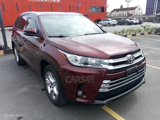 Toyota Highlander 2015 Burgandy