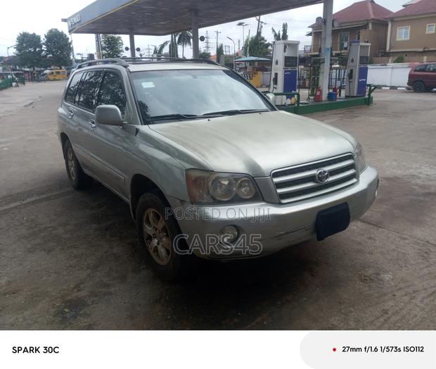 Toyota Highlander 2003 Silver