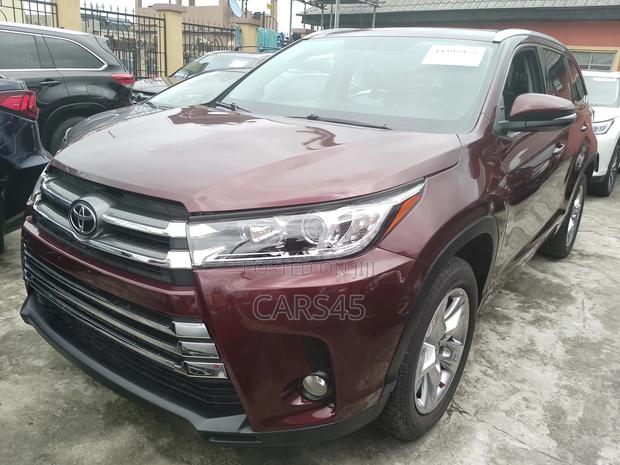 Toyota Highlander 2015 Burgandy
