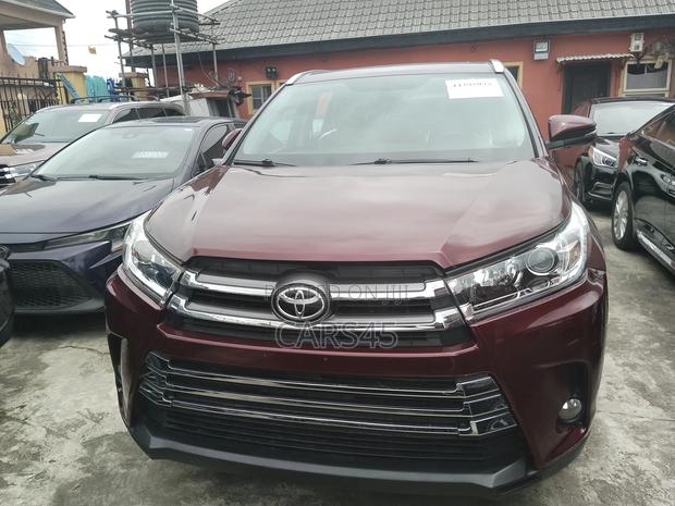 Toyota Highlander 2015 Burgandy