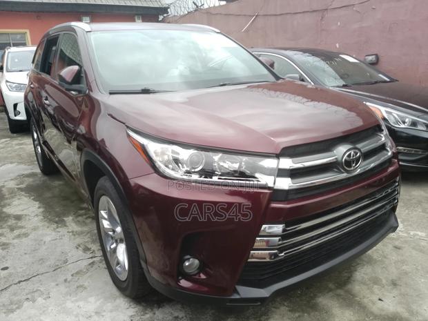 Toyota Highlander 2015 Burgandy