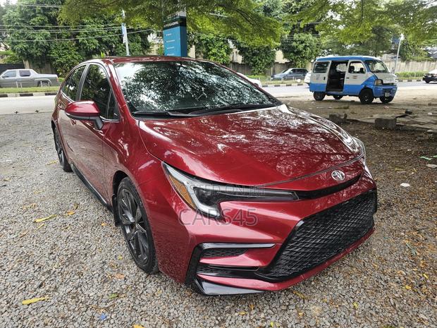 Toyota Corolla 2023 Burgandy