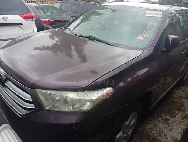 Toyota Highlander 2013 Burgandy