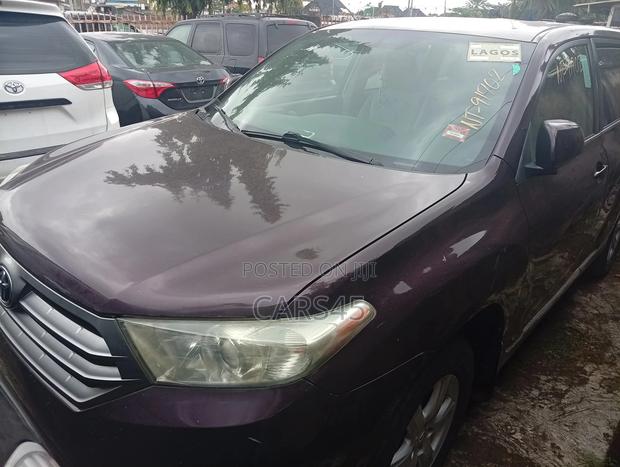Toyota Highlander 2013 Burgandy