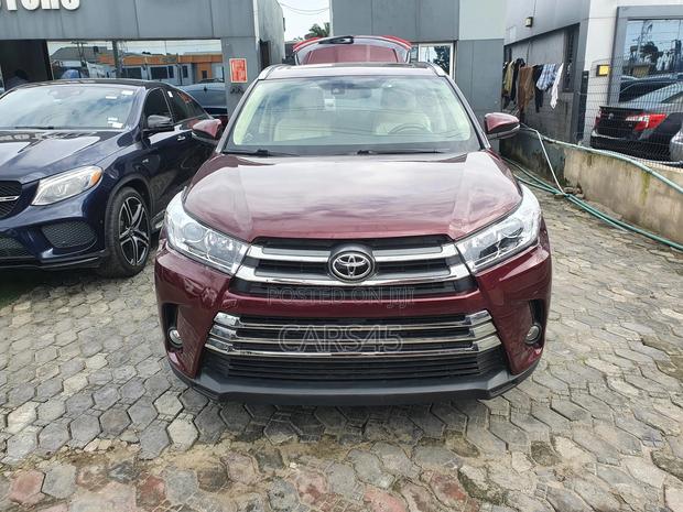 Toyota Highlander 2015 Red