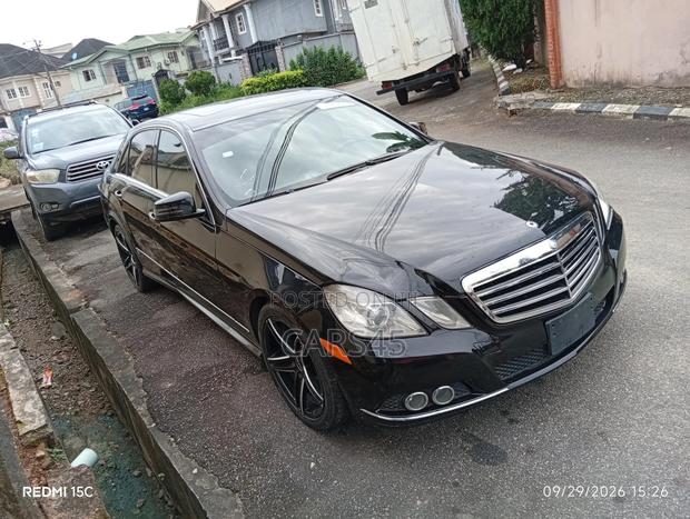 Mercedes-Benz E350 2010 Black