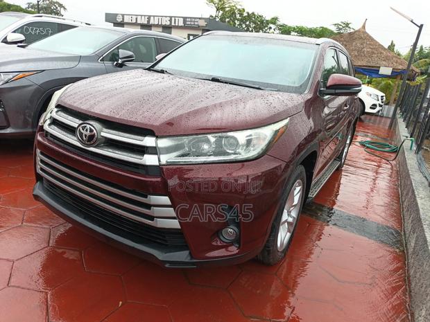 Toyota Highlander 2014 Burgandy
