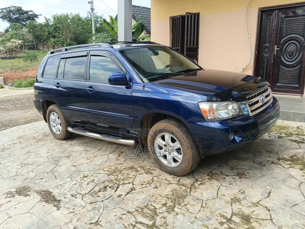 Toyota Highlander 2007 Blue