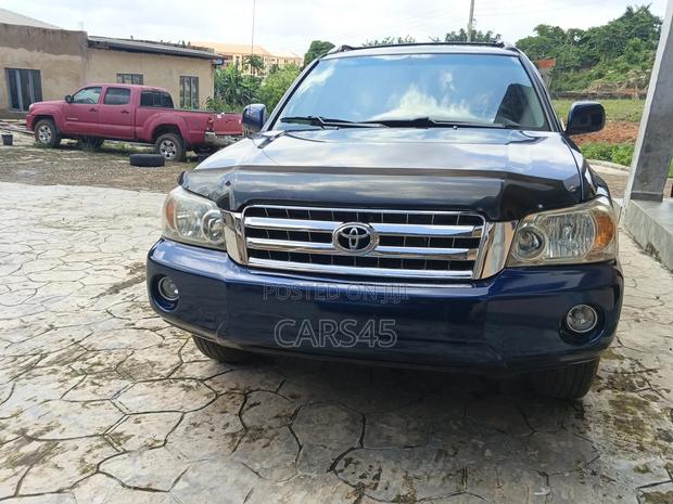Toyota Highlander 2007 Blue