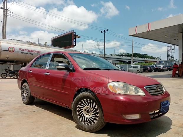 Toyota Corolla 2003 Red