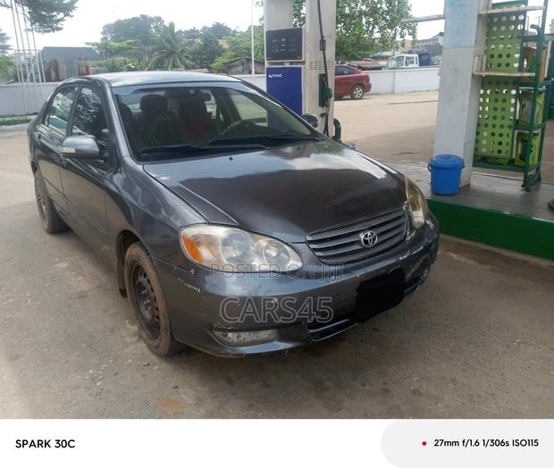 Toyota Corolla 2003 Gray
