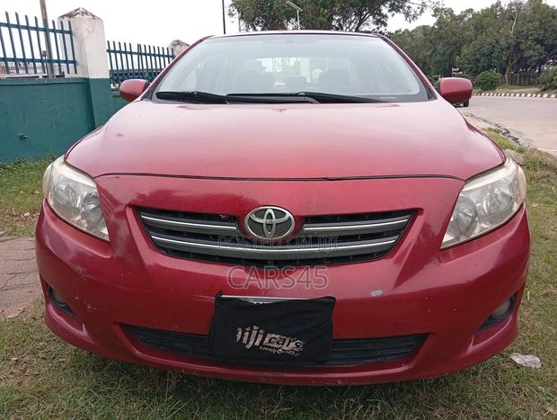 Toyota Corolla 2008 Red