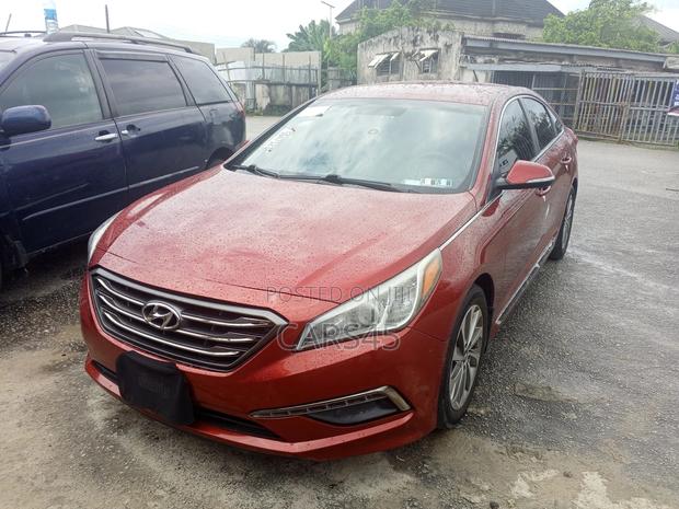 Hyundai Sonata 2016 Red