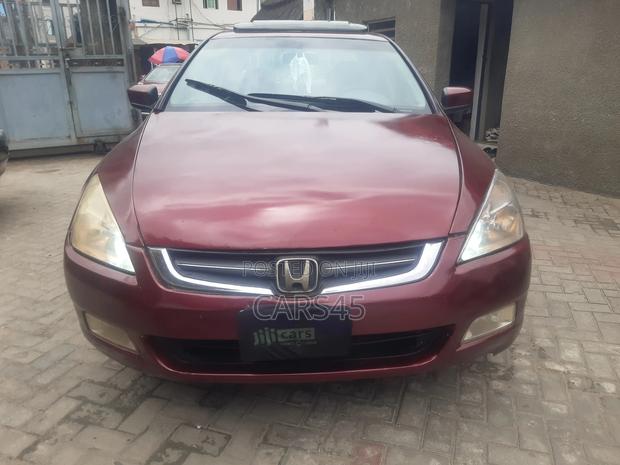 Honda Accord 2005 Burgandy