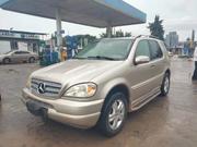 Mercedes-Benz M Class 2005 Gold for sale