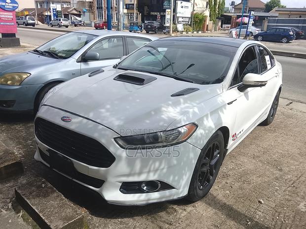 Ford Fusion S 2013 White