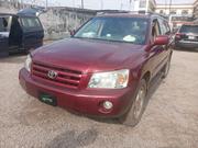 Toyota Highlander 2004 Red for sale