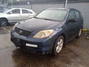Toyota Matrix XR Hatchback FWD (1.8L 4cyl 4A) 2004 Blue for sale