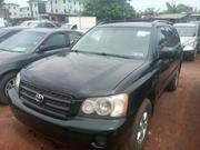 Toyota Highlander 2003 Black for sale