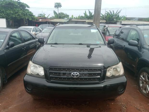 Toyota Highlander 2003 Black
