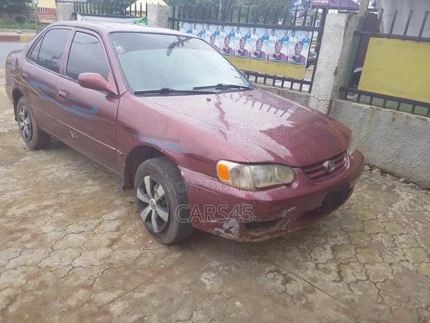 Toyota Corolla 2001 Red
