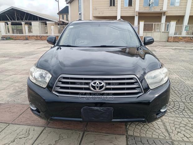Toyota Highlander V6 2007 Black