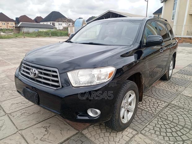 Toyota Highlander V6 2007 Black