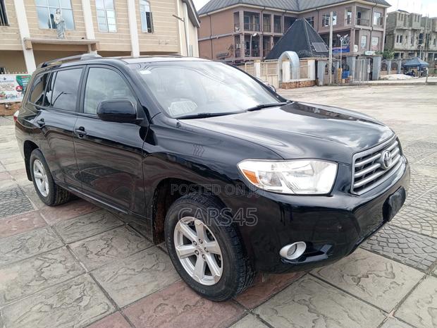 Toyota Highlander V6 2007 Black