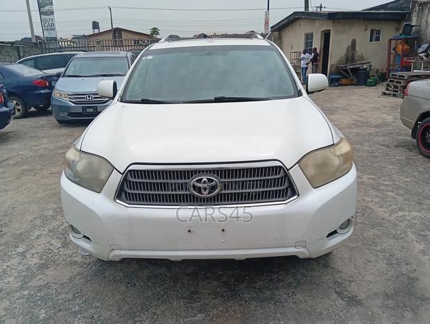 Toyota Highlander Hybrid Limited 2008 White