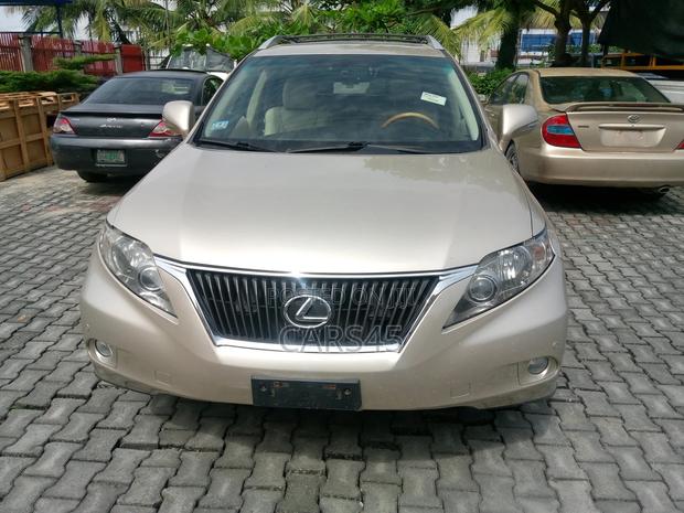 Lexus RX 2011 Gold