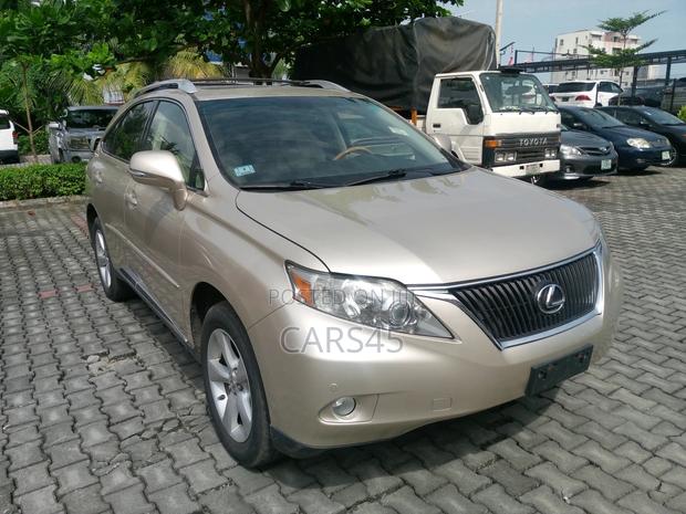 Lexus RX 2011 Gold