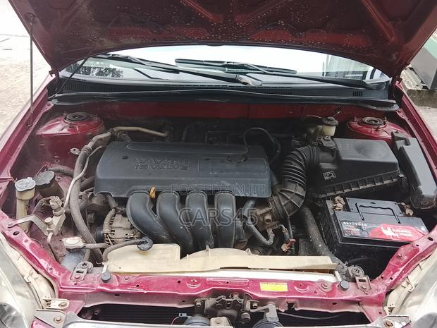Toyota Corolla 1.4 D-4D Automatic 2007 Red