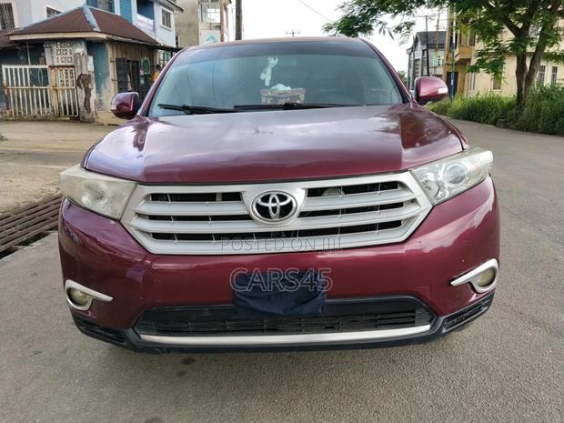 Toyota Highlander 4x4 2008 Red