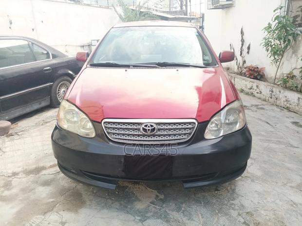 Toyota Corolla 2006 Red