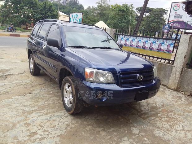 Toyota Highlander 2005 Blue