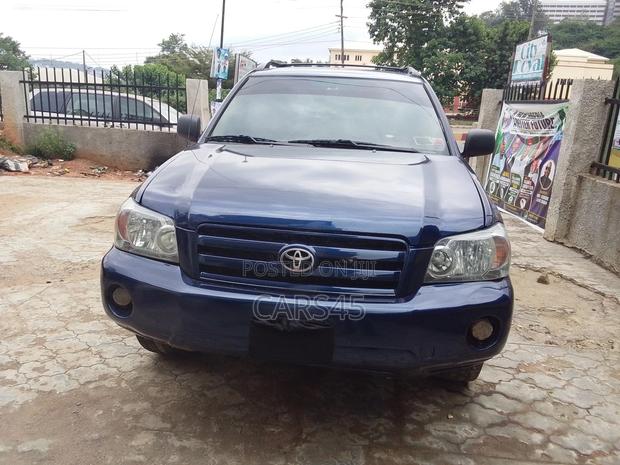 Toyota Highlander 2005 Blue