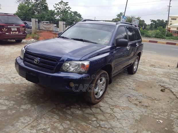 Toyota Highlander 2005 Blue