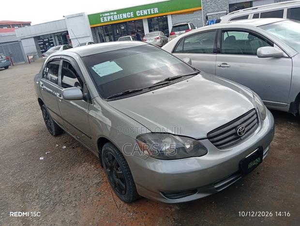Toyota Corolla 2003 Gray