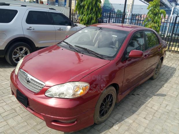 Toyota Corolla 2005 Burgandy