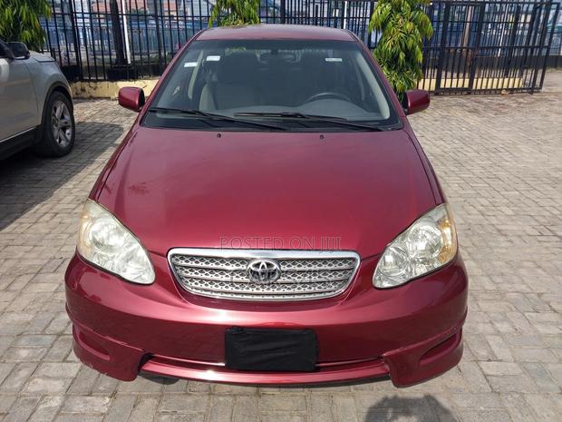 Toyota Corolla 2005 Burgandy