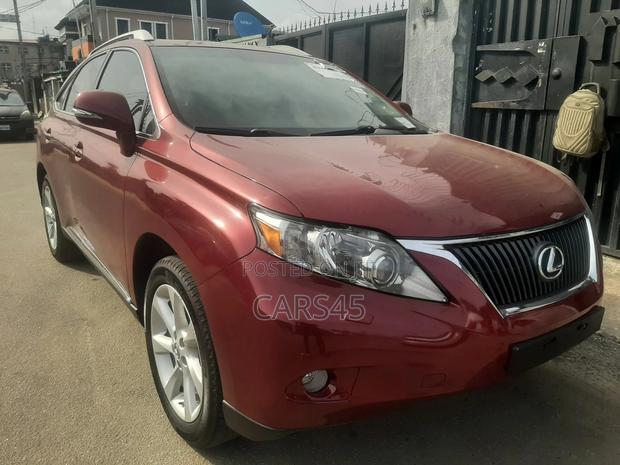 Lexus RX 2012 Red