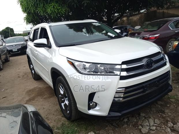 Toyota Highlander Limited 4x4 V6 (3.5L 6cyl 8A) 2018 White