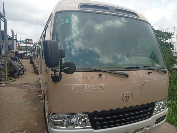 Toyota Coaster 2017 Gold