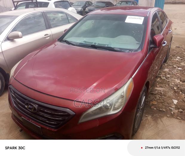 Hyundai Sonata 2015 Red