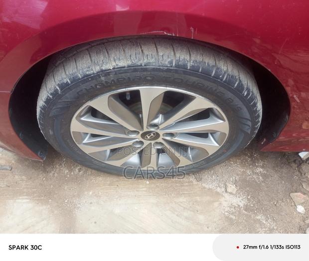 Hyundai Sonata 2015 Red