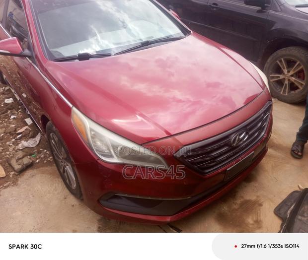 Hyundai Sonata 2015 Red