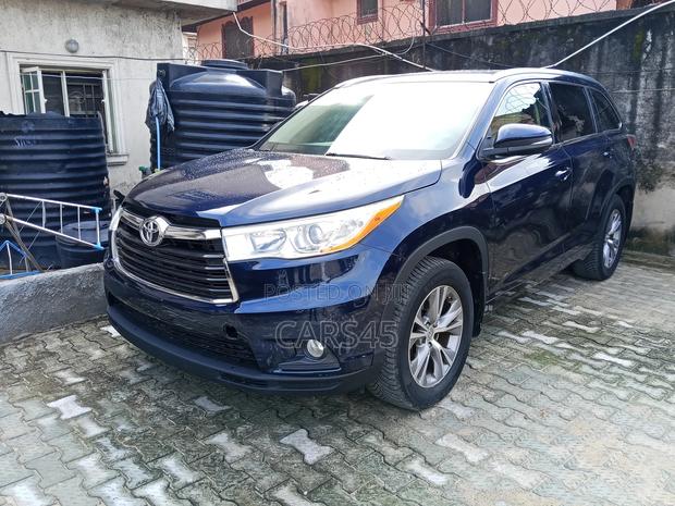 Toyota Highlander 2014 Blue